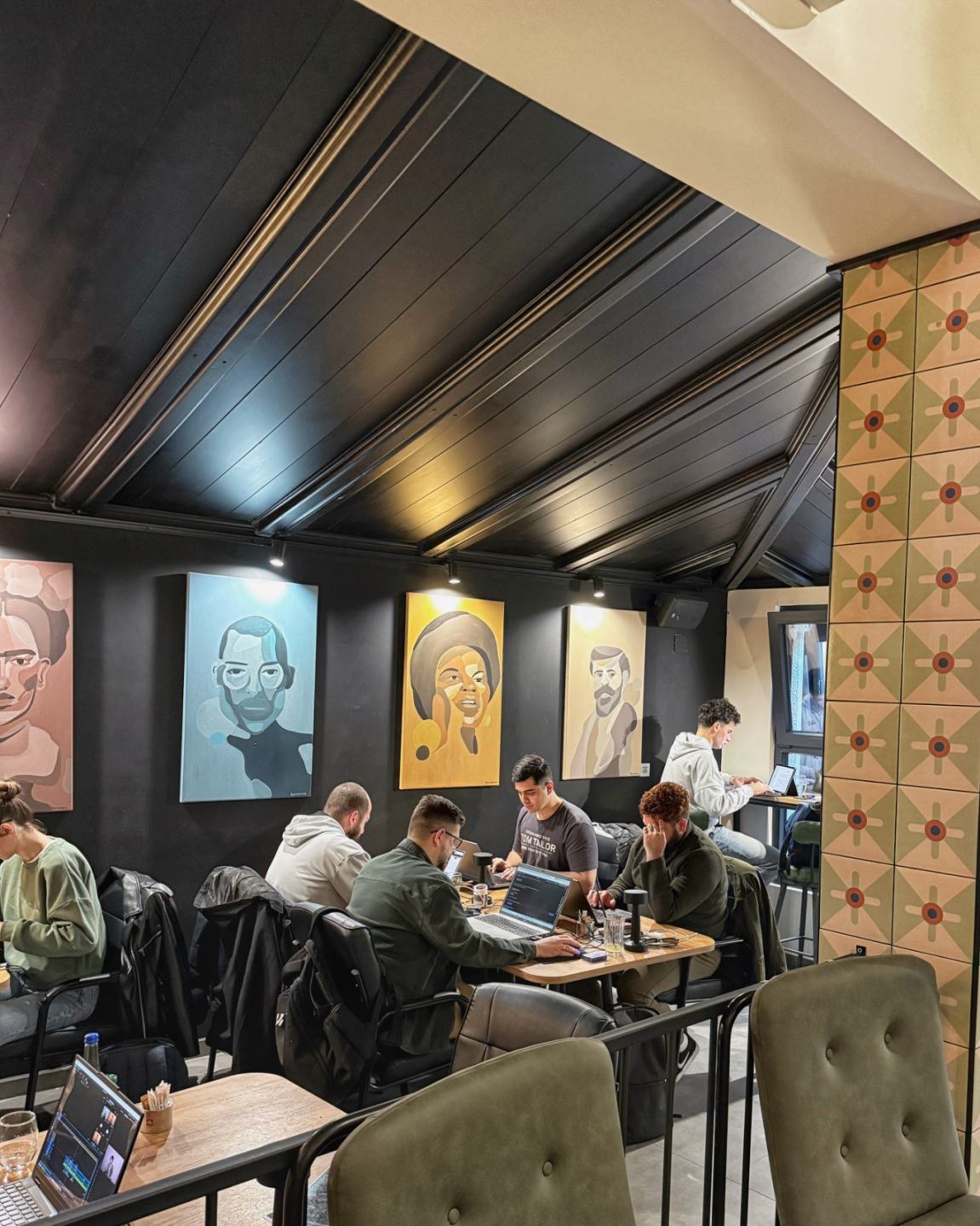 Inside the RABOTEKA coworking space
